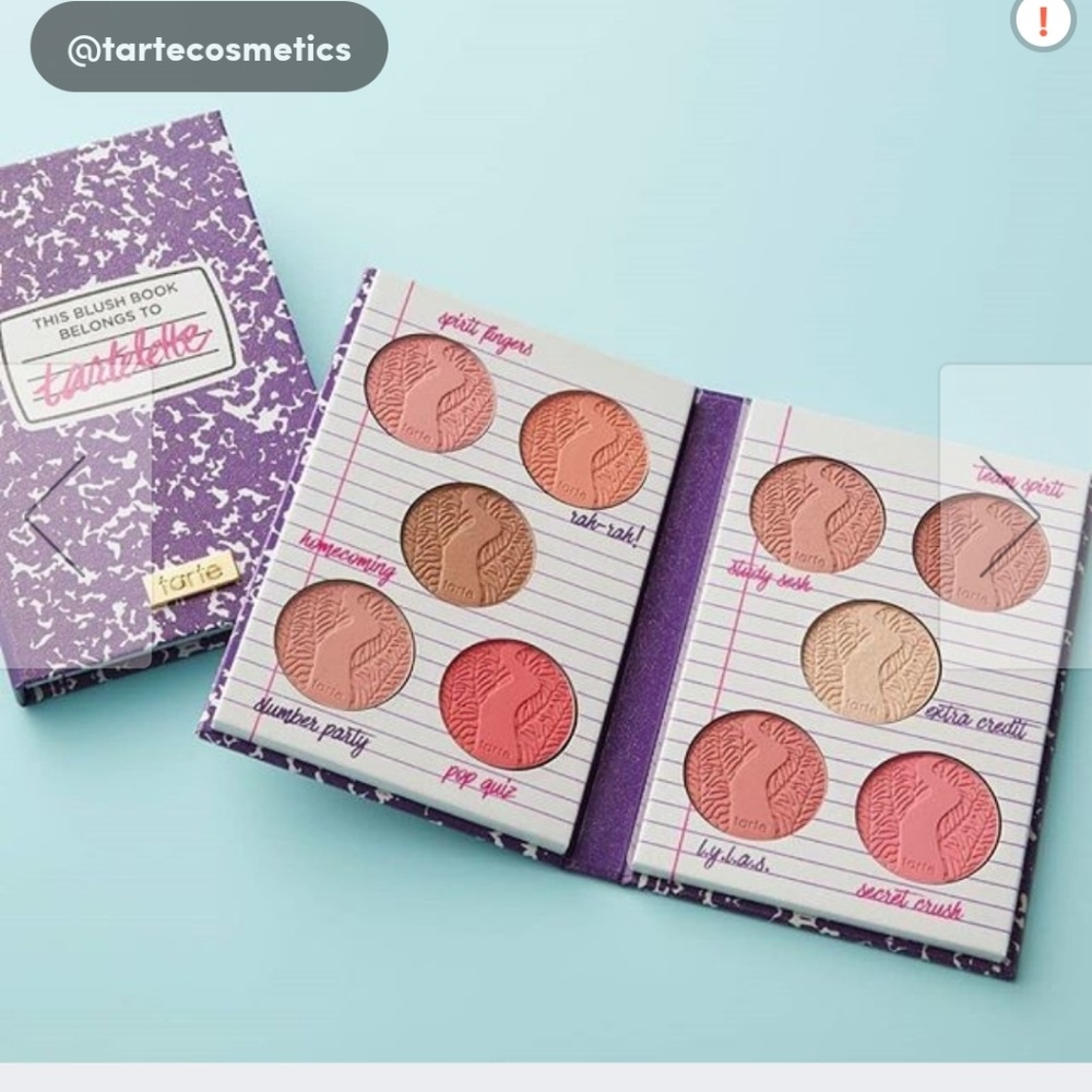 Tarte Blush 101 Amazonian clay blush palatte